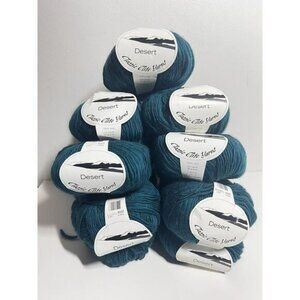 Lot of 15 Skeins Classic Elite Yarn Desert Color 2009 Teal Wool 1650 Yd Worsted